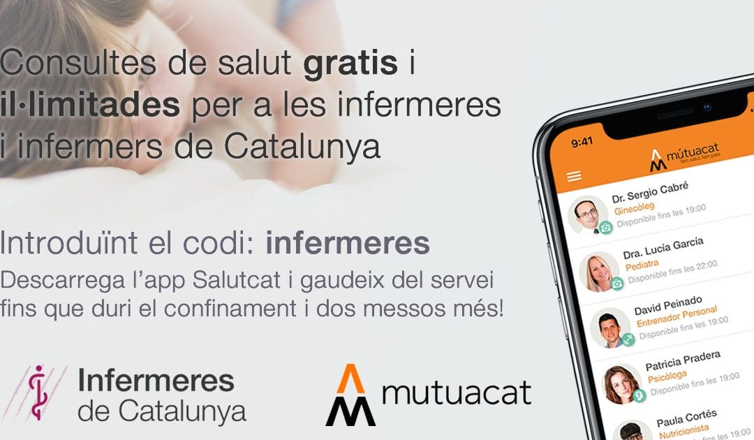 App de consultes de salut gratis per les infermeres i infermers de Catalunya