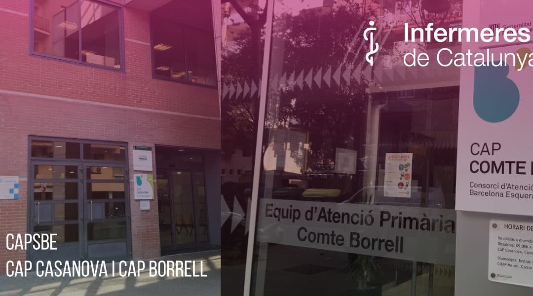 Infermeres de Catalunya entra al Comitè d’Empresa del CAPSBE (CAP Casanova i CAP Borrell) amb 3 delegades