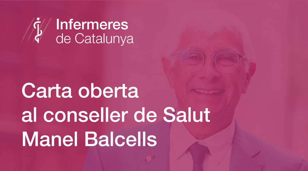 Carta oberta al conseller de Salut